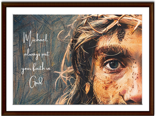 xArt Tier - Personalized Jesus Portrait – 5 to choose from